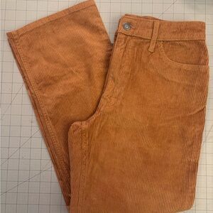 Hollister dark tan High-Rise Dad Pants